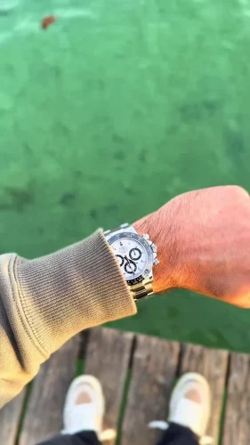 Rolex Daytona 116500WSO Pour des hommes Bracelet Automatique photo review