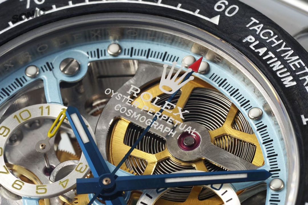Luxury Montre Rolex Daytona 116506 Réplique Artisans de Genève Juan Pablo Montoya 40mm – Cadran Squelette – Image 7