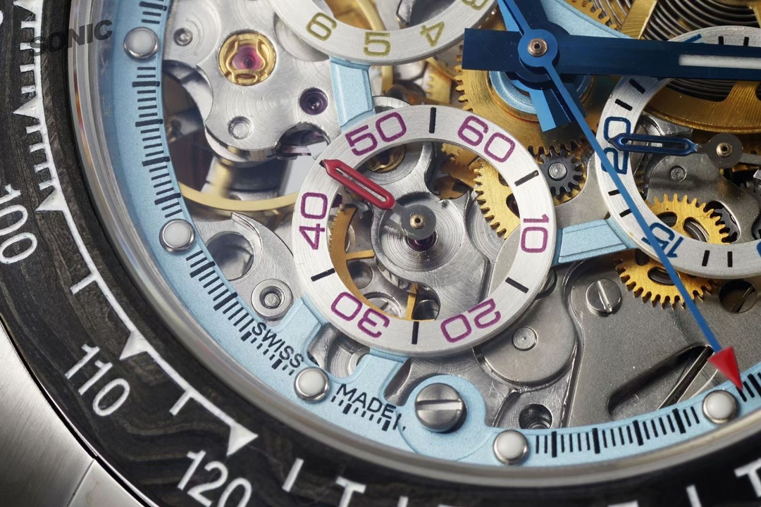 Luxury Montre Rolex Daytona 116506 Réplique Artisans de Genève Juan Pablo Montoya 40mm – Cadran Squelette – Image 6