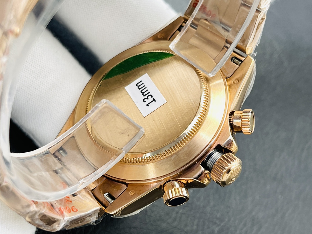 Rolex Daytona 116505 Réplique 40mm Or Jaune Swiss Style Sophistiqué Et Prestigieux – Image 8