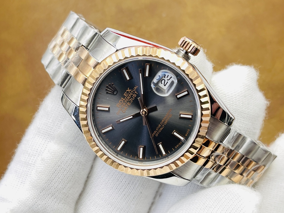 Rolex Datejust 126231 36mm Réplique Swiss, Design Luxueux, Index 3d, Fenêtre Date Avec Cyclops Et Style Intemporel – Image 5