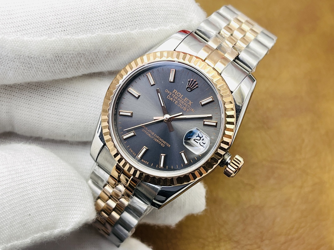 Rolex Datejust 126231 36mm Réplique Swiss, Design Luxueux, Index 3d, Fenêtre Date Avec Cyclops Et Style Intemporel – Image 4