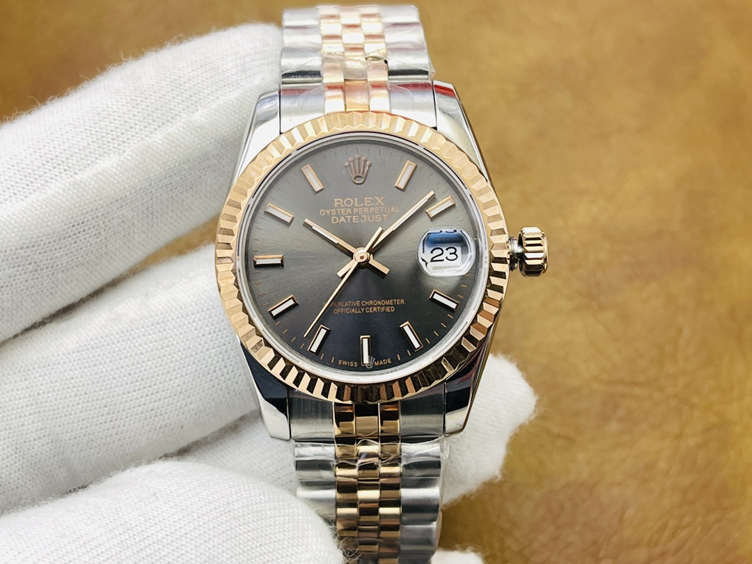 Rolex Datejust 126231 36mm Réplique Swiss, Design Luxueux, Index 3d, Fenêtre Date Avec Cyclops Et Style Intemporel – Image 2