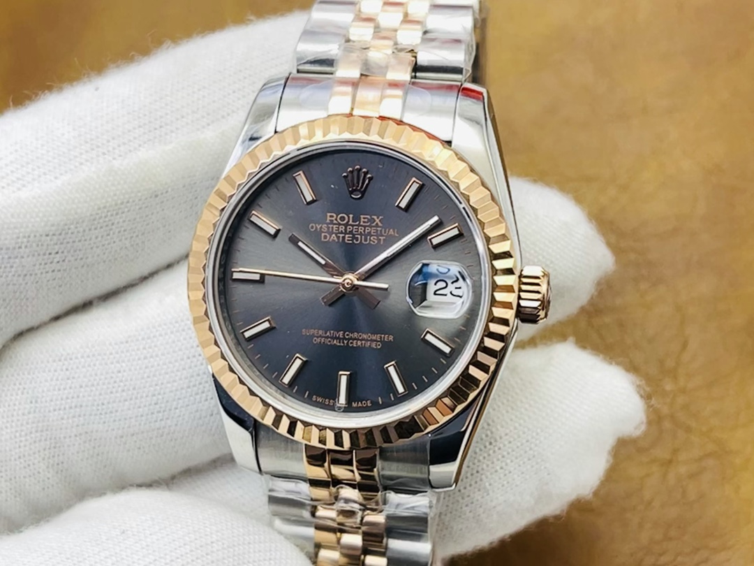 Rolex Datejust 126231 36mm Réplique Swiss, Design Luxueux, Index 3d, Fenêtre Date Avec Cyclops Et Style Intemporel – Image 3