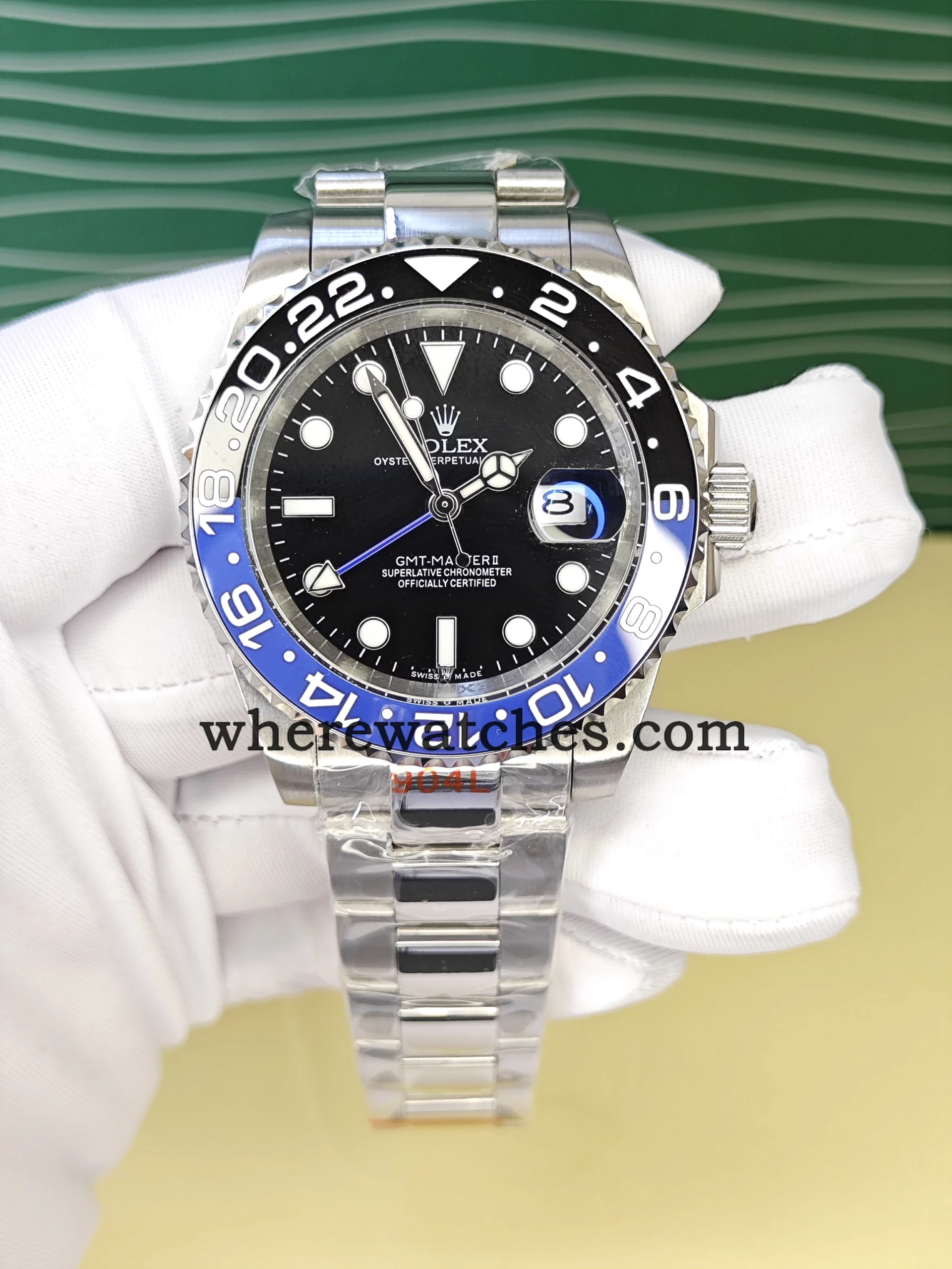 Replica Watches Rolex GMT-Master II 116710BLNR – Lunette Céramique Noir & Bleu, 40 mm, Mouvement Automatique Suisse
