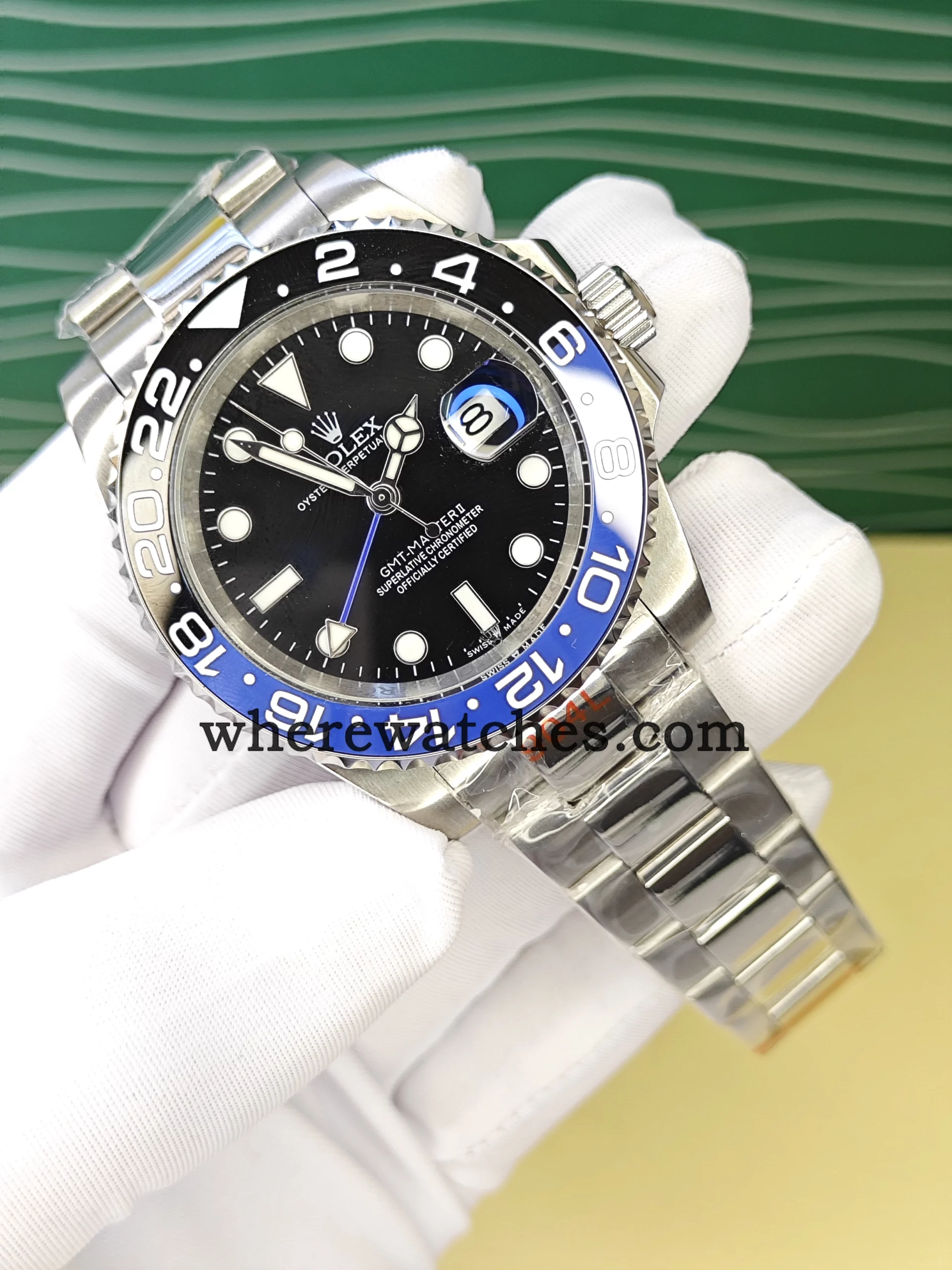 Replica Watches Rolex GMT-Master II 116710BLNR – Lunette Céramique Noir & Bleu, 40 mm, Mouvement Automatique Suisse – Image 2