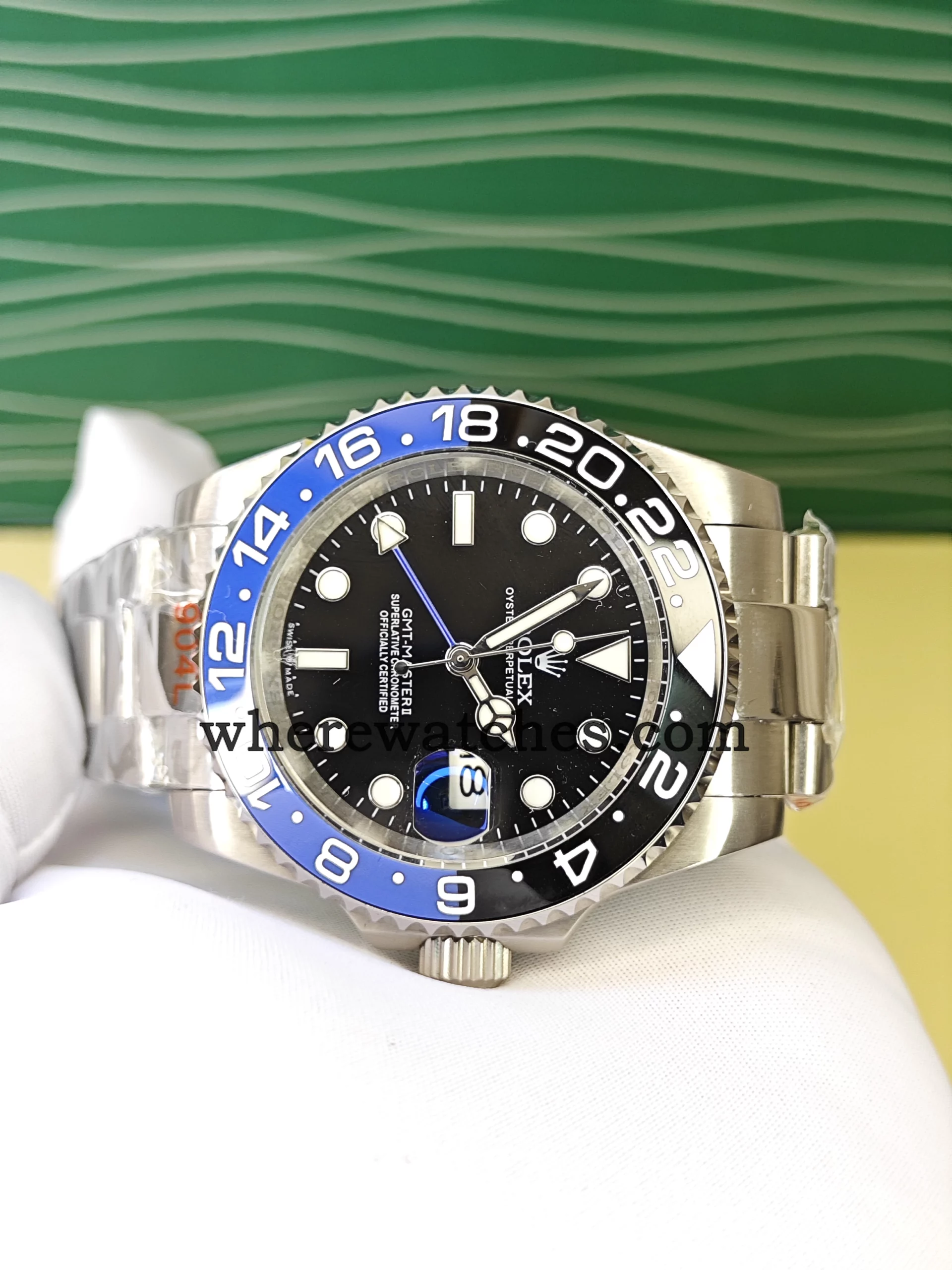 Replica Watches Rolex GMT-Master II 116710BLNR – Lunette Céramique Noir & Bleu, 40 mm, Mouvement Automatique Suisse – Image 4