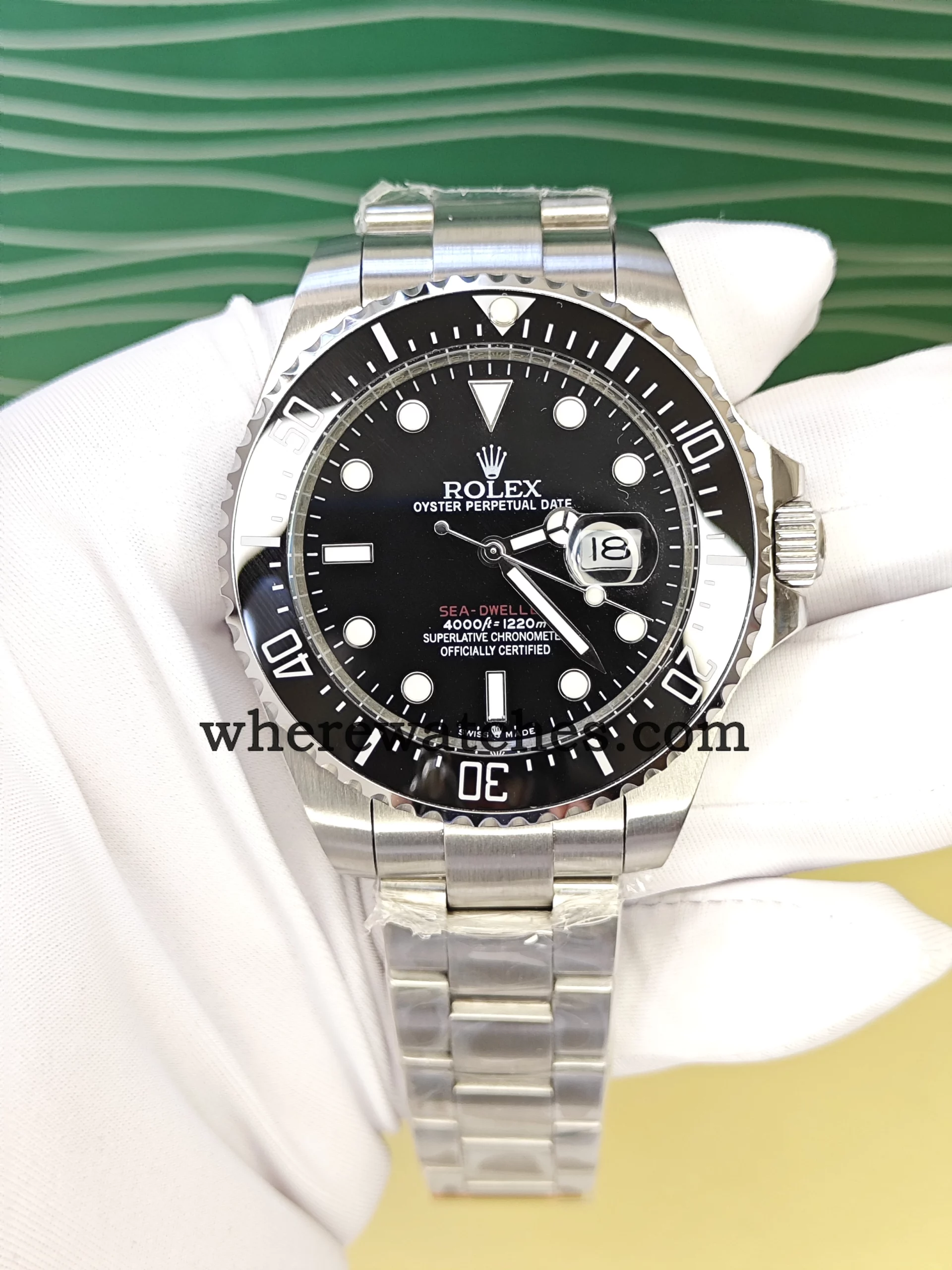 Rolex Deepsea 116660 44mm Replica Watches – Cadran Noir, Acier 316L & Mouvement Automatique Suisse
