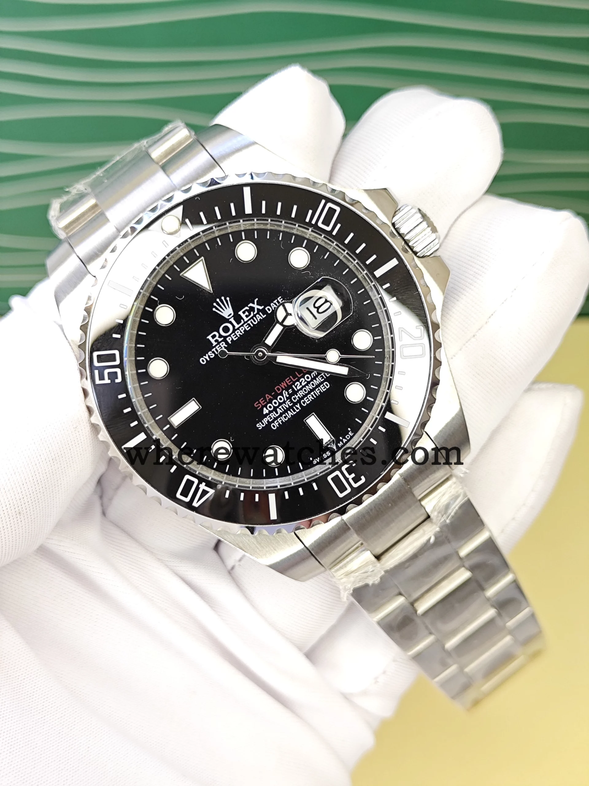 Rolex Deepsea 116660 44mm Replica Watches – Cadran Noir, Acier 316L & Mouvement Automatique Suisse – Image 2