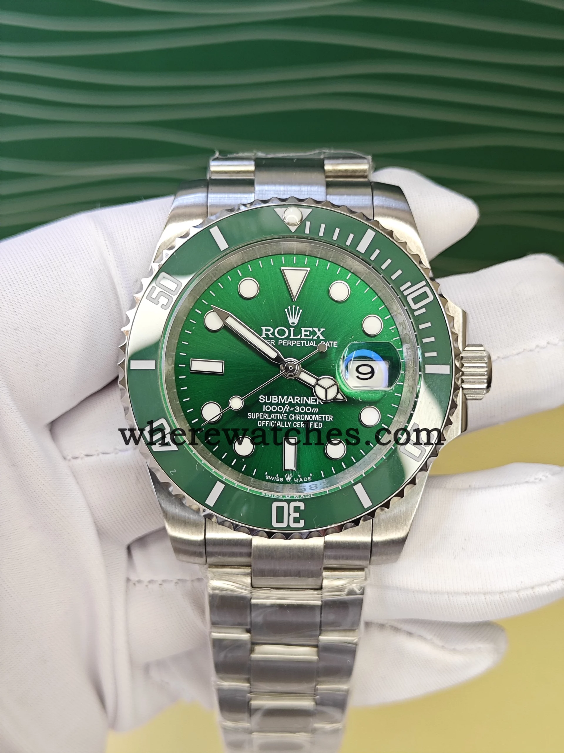 Rolex Submariner 116610LV – Cadran Vert – Acier 316L – Mouvement Automatique