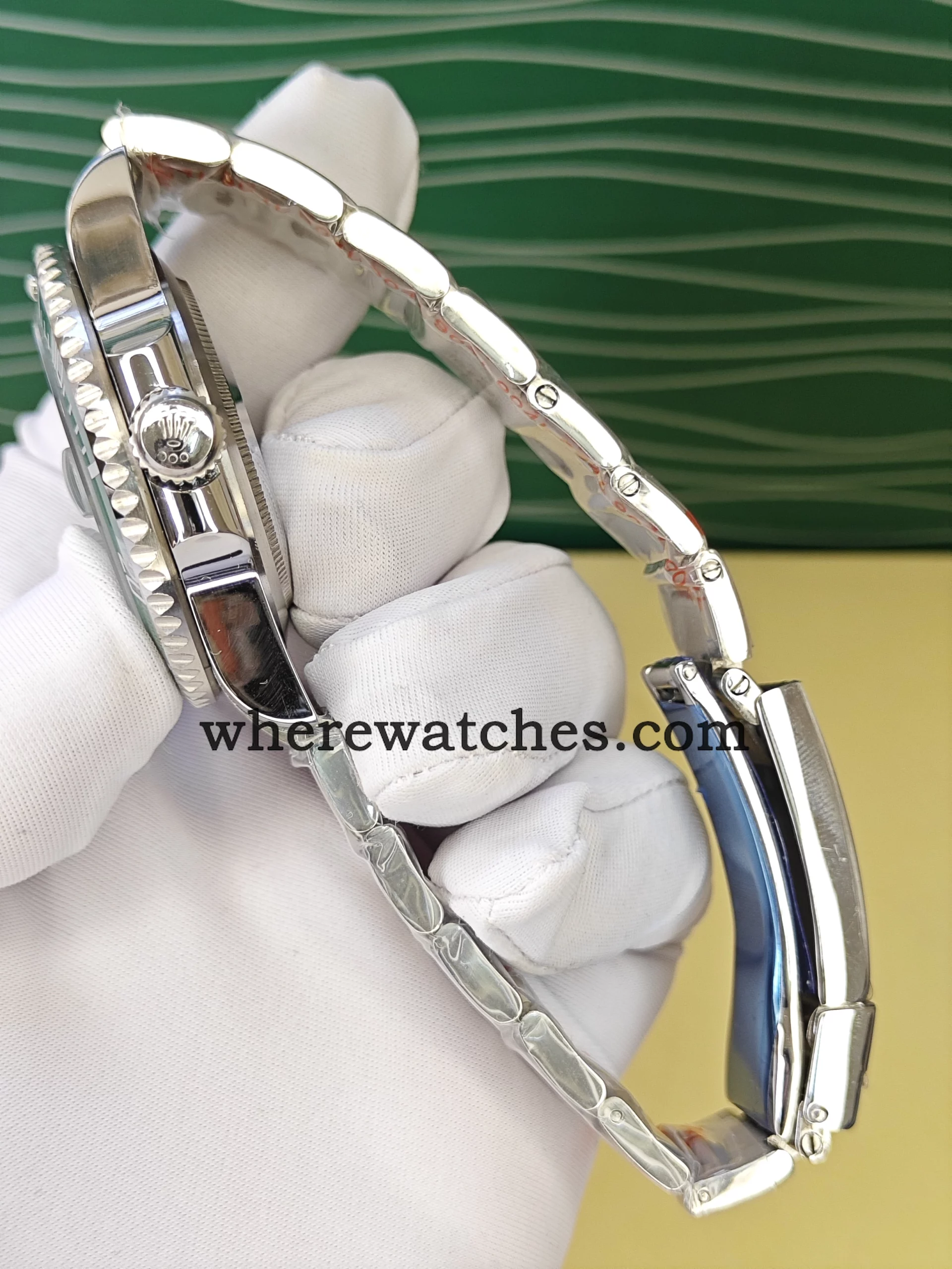 Rolex Submariner 116610LV – Cadran Vert – Acier 316L – Mouvement Automatique – Image 5