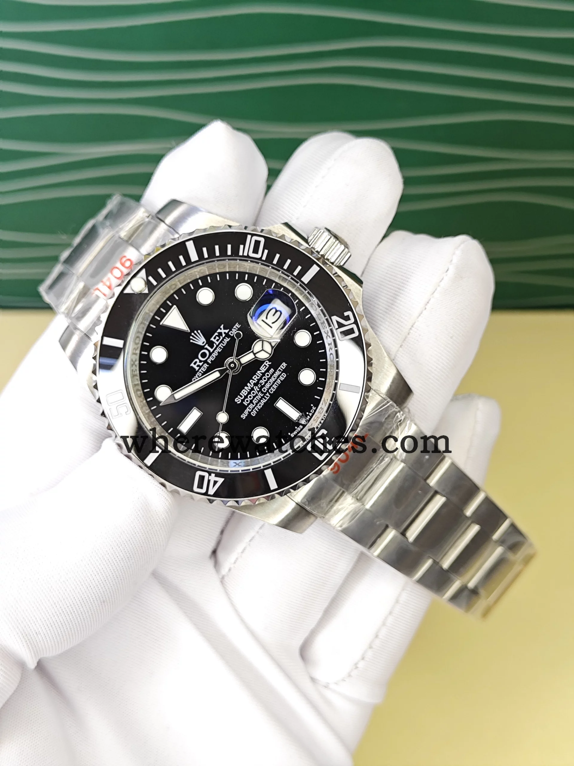 Rolex Submariner 126610LN 40mm Schwarz Keramik Automatik – Klassisches Diver Design Replica Watches – Image 2