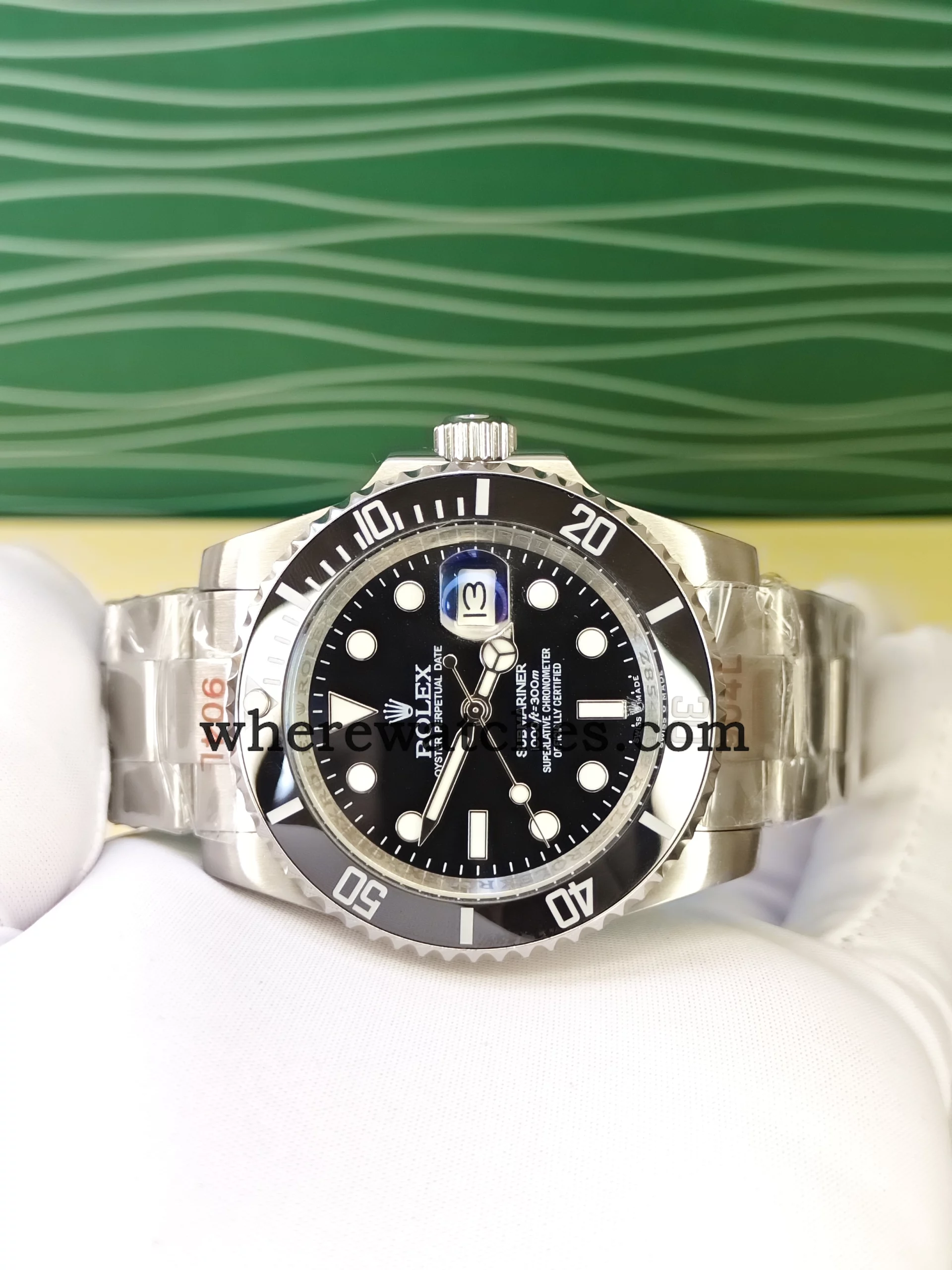 Rolex Submariner 126610LN 40mm Schwarz Keramik Automatik – Klassisches Diver Design Replica Watches – Image 3