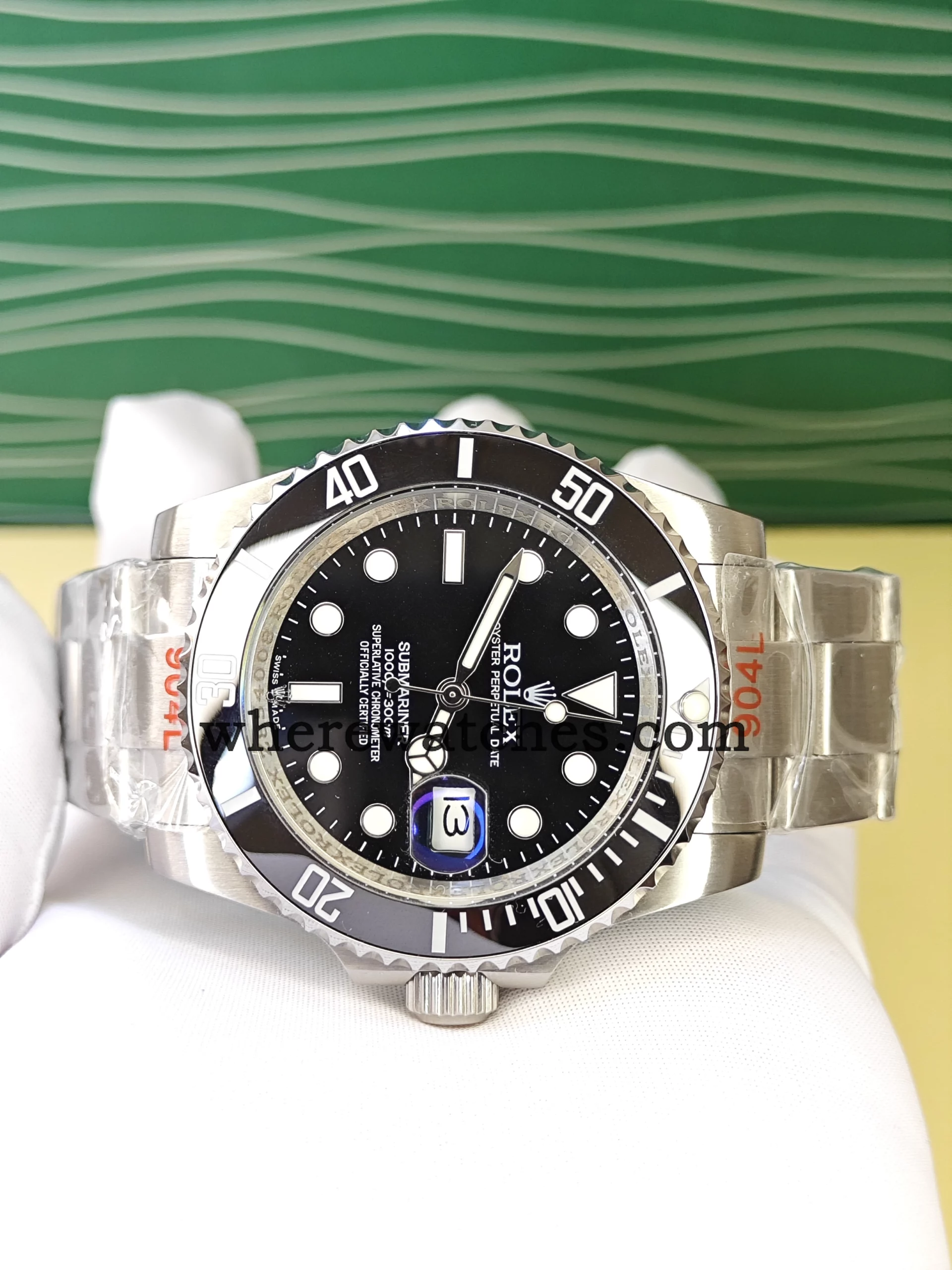 Rolex Submariner 126610LN 40mm Schwarz Keramik Automatik – Klassisches Diver Design Replica Watches – Image 4