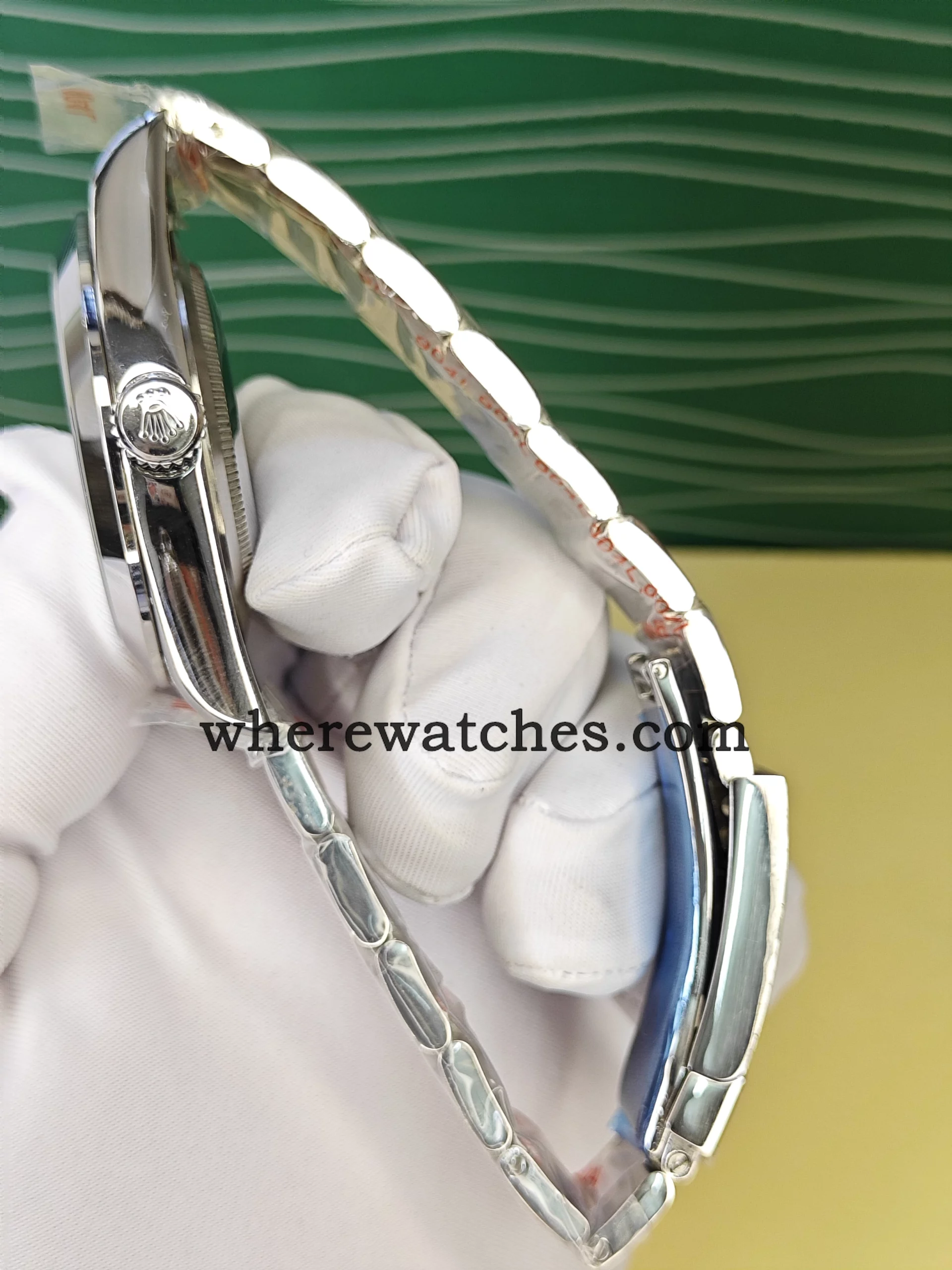 Replica Rolex Air-King 116900 40mm Cadran Blanc Bracelet Acier 904L – Swiss Automatic Replica Watches – Image 5