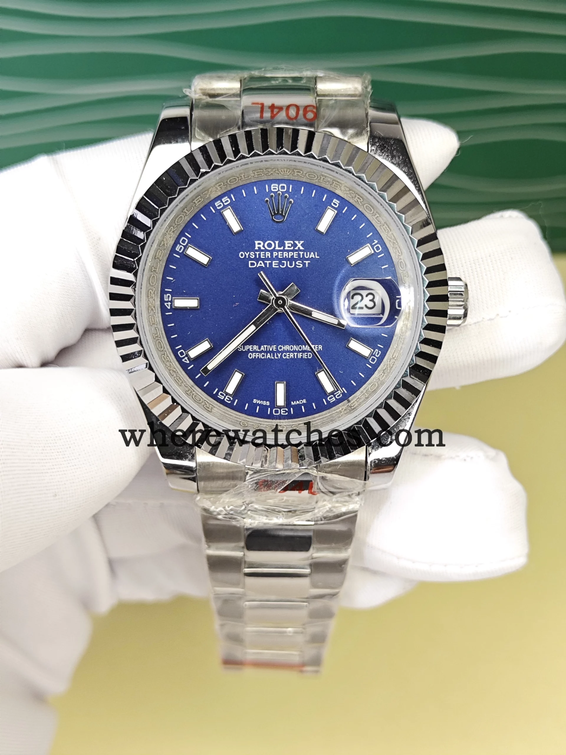 Replica Rolex Datejust 126334 Montre Homme Bleu — Acier 904L, Mouvement Automatique Suisse | Replica Watches