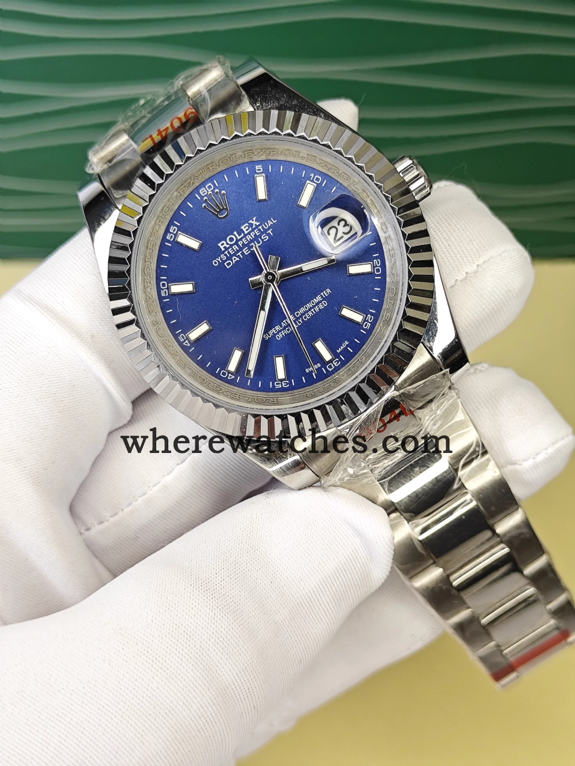 Replica Rolex Datejust 126334 Montre Homme Bleu — Acier 904L, Mouvement Automatique Suisse | Replica Watches – Image 2