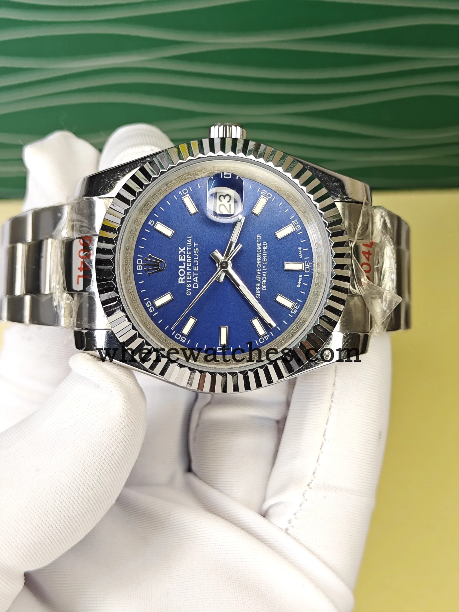 Replica Rolex Datejust 126334 Montre Homme Bleu — Acier 904L, Mouvement Automatique Suisse | Replica Watches – Image 3