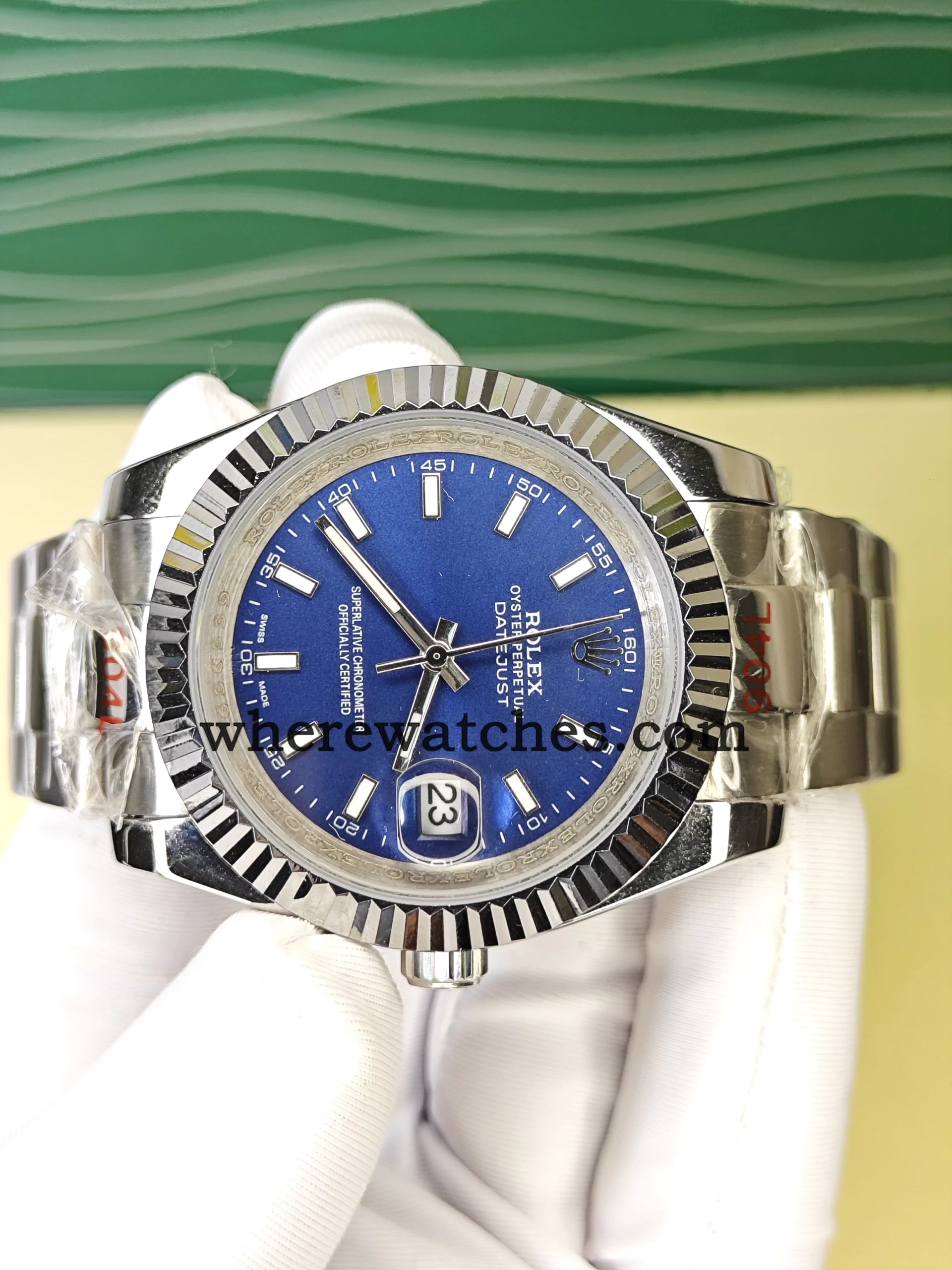 Replica Rolex Datejust 126334 Montre Homme Bleu — Acier 904L, Mouvement Automatique Suisse | Replica Watches – Image 4