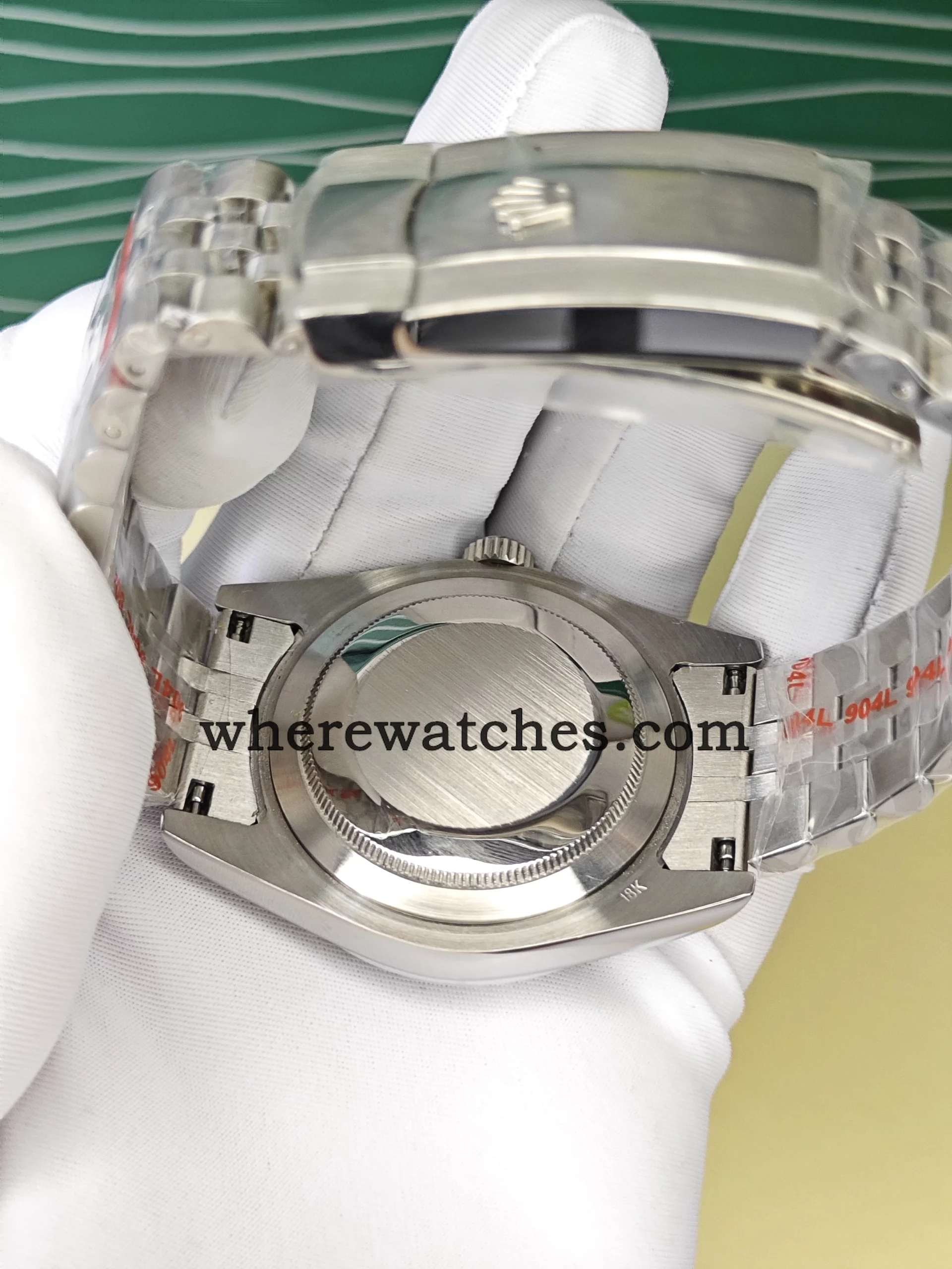 Replica Rolex Datejust 41 m126334-0006 Gris – Montre élégante avec index sertis, acier 904L | Replica Watches automatique suisse – Image 7