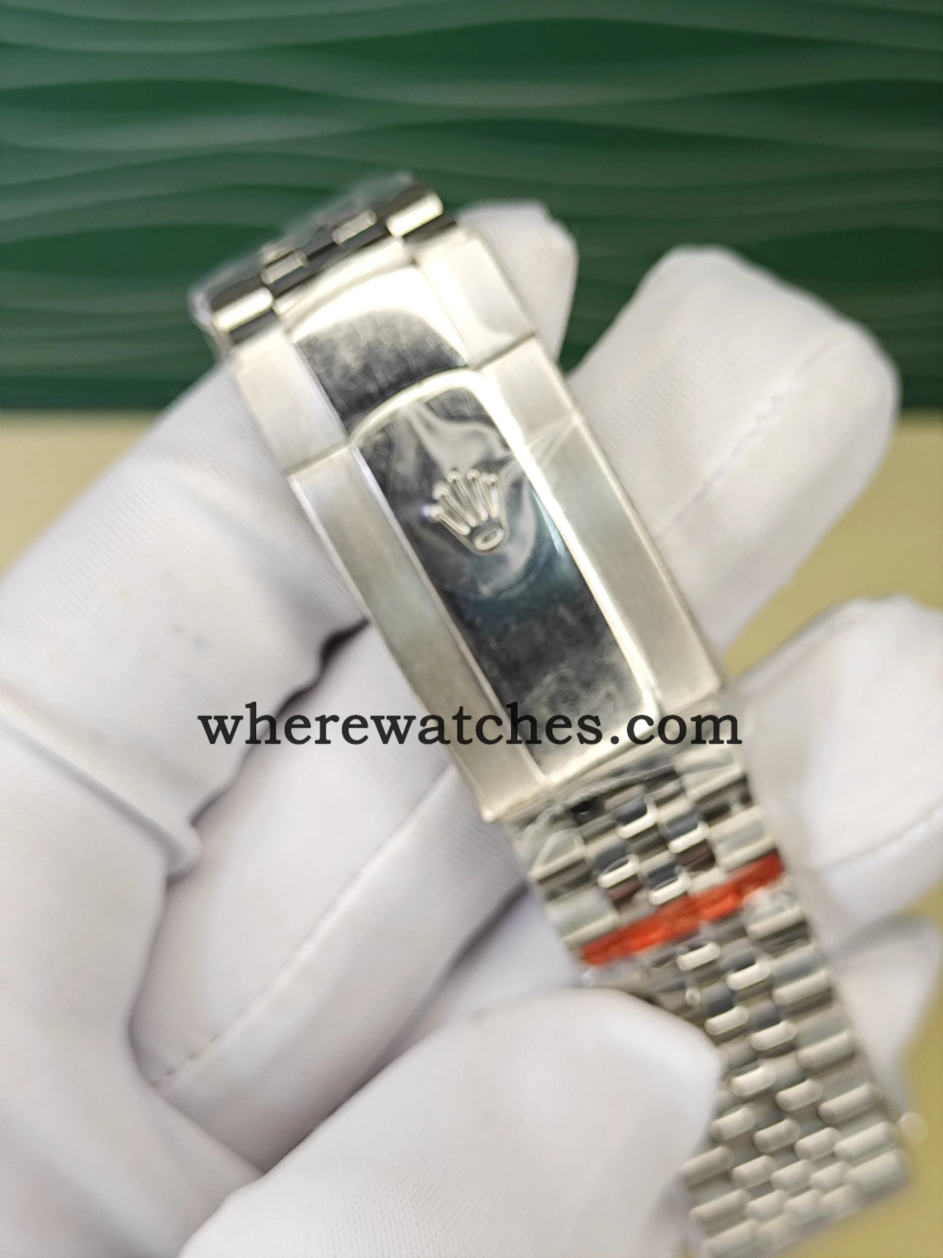 Replica Rolex Datejust 41 m126334-0006 Gris – Montre élégante avec index sertis, acier 904L | Replica Watches automatique suisse – Image 8