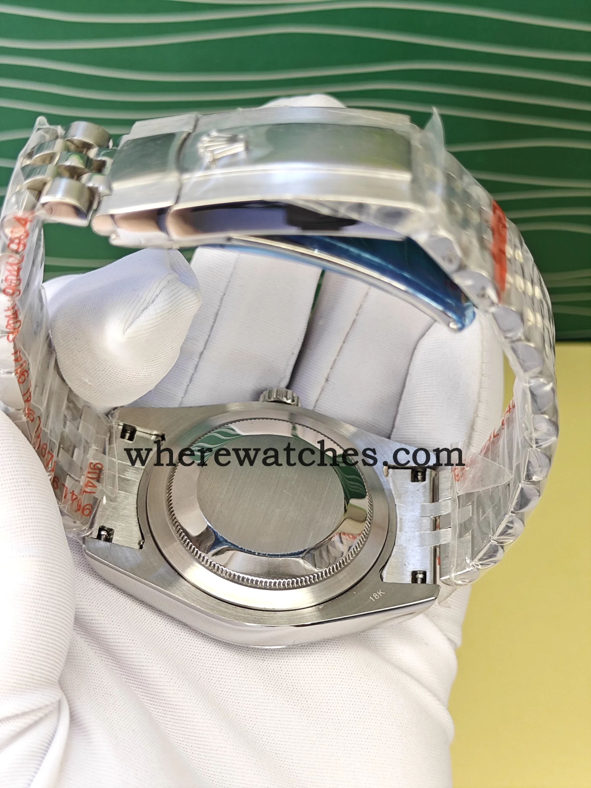 Replica Watches Datejust Style 40 mm – Montre Automatique Suisse, Cadran Blanc, Acier 904L, Verre Saphir, Étanche 100 m – Image 7