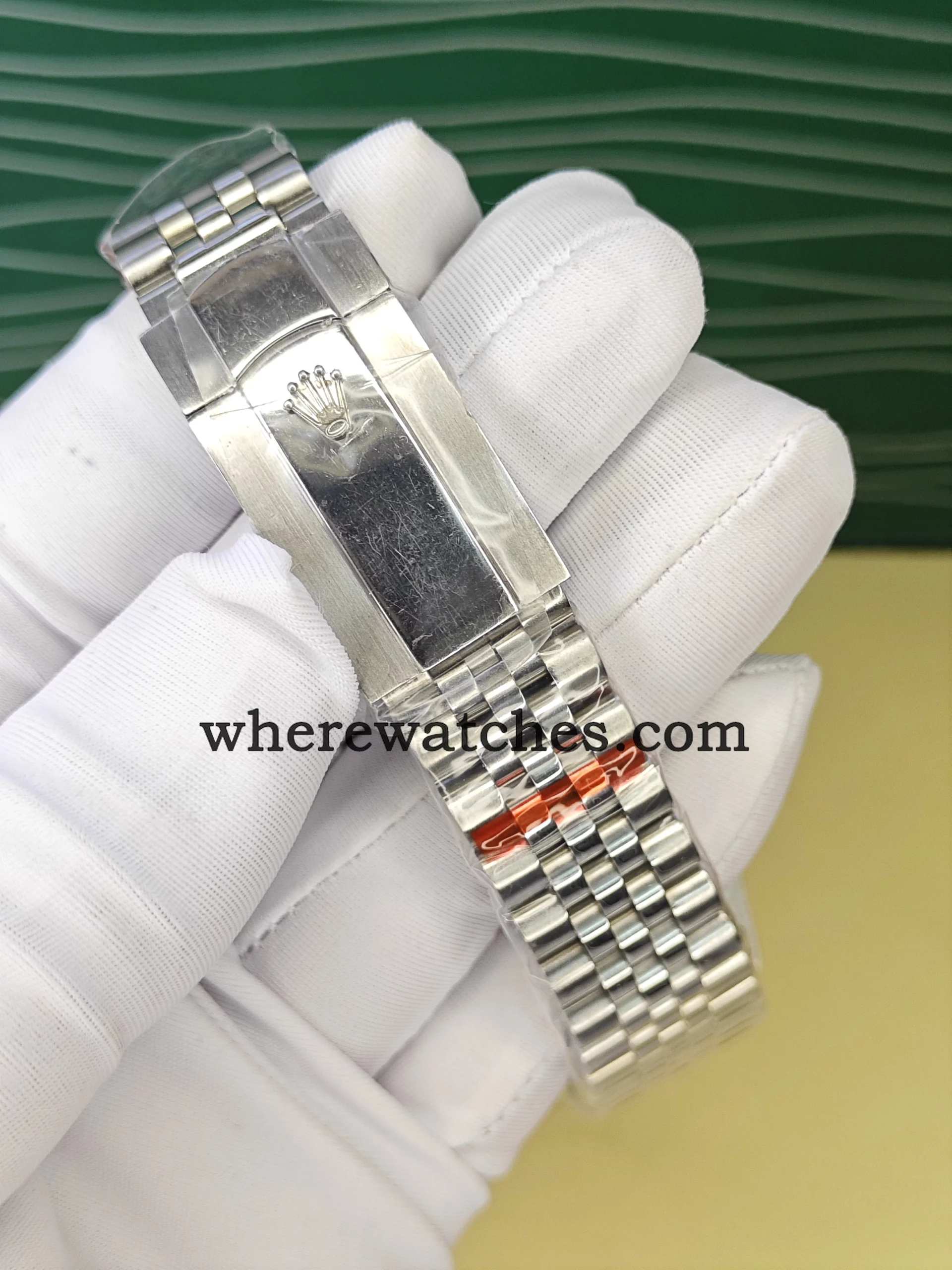 Replica Watches Datejust Style 40 mm – Montre Automatique Suisse, Cadran Blanc, Acier 904L, Verre Saphir, Étanche 100 m – Image 8