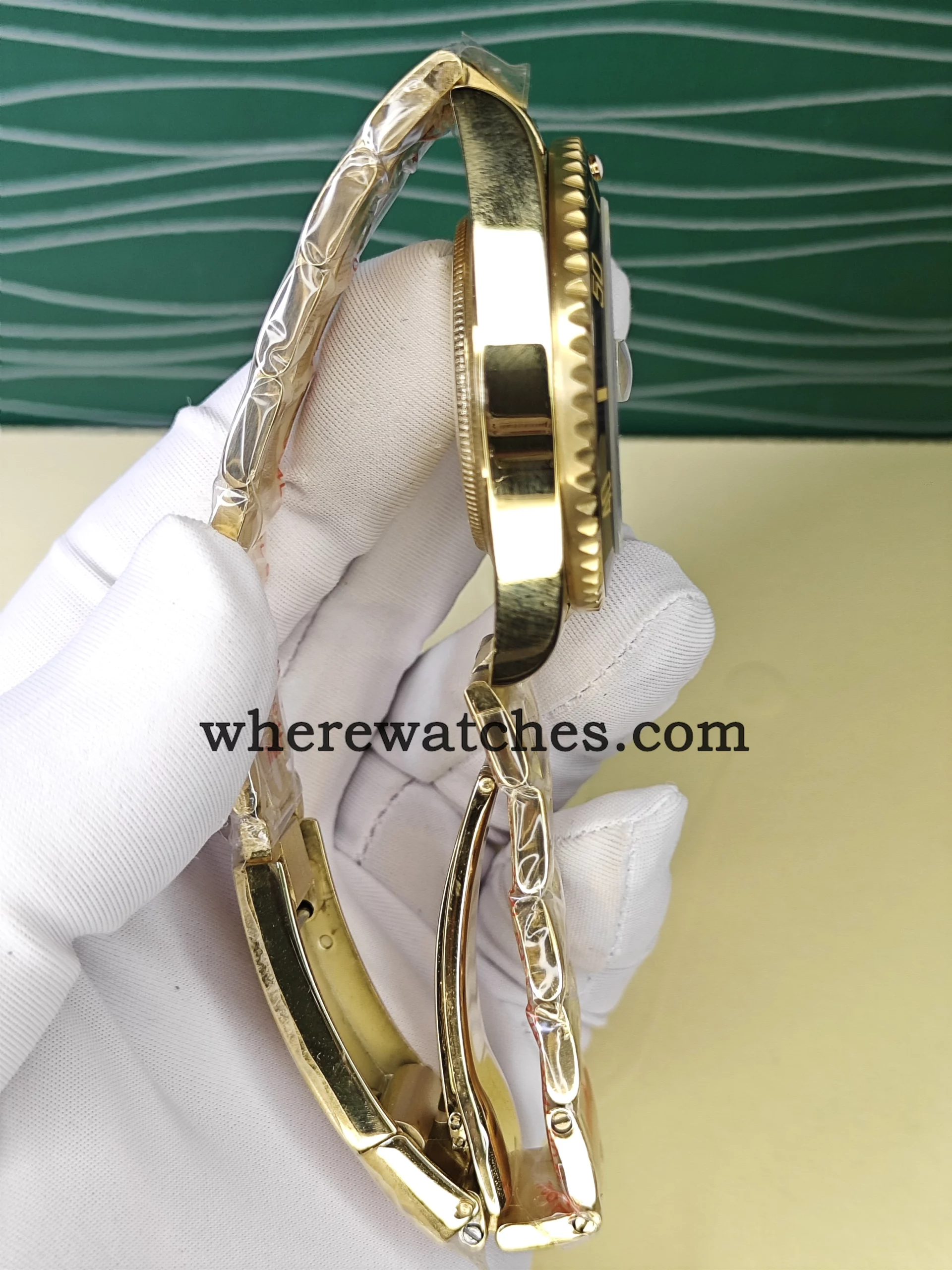 Replica Watches Rolex Submariner Style 126618LN Or 18K – Automatique Suisse, Lunette Céramique Noire 41 mm – Image 6