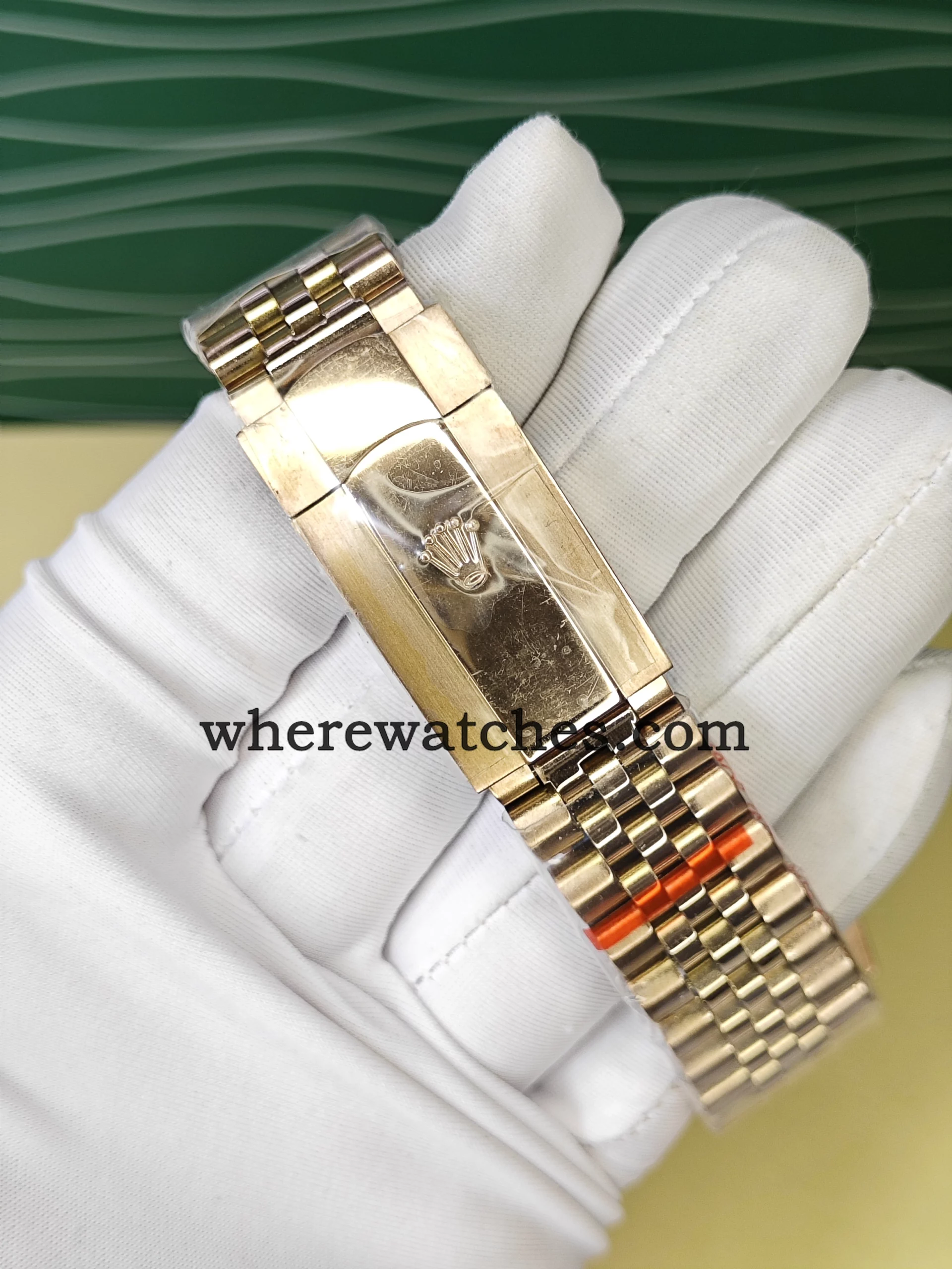Replica Sky-Dweller 42mm cadran gris foncé acier 904L plaqué or rose – style Rolex 336935 – Image 8